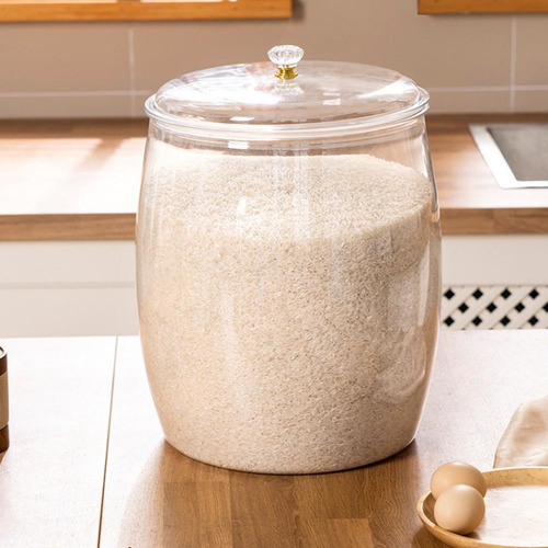 Tarro De Almacenamiento Multifuncional De 18 Litros Con Tapa