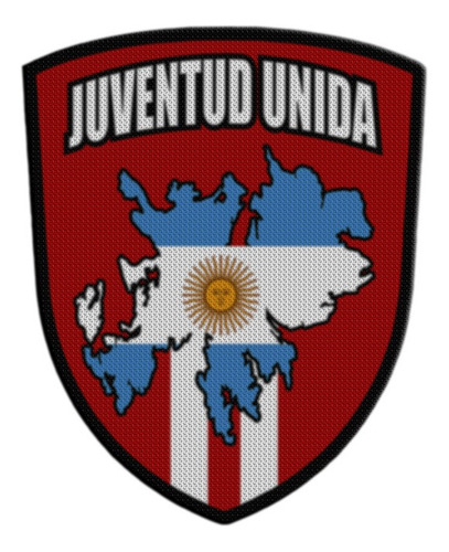 Parche Termoadhesivo Malvinas Y Juventud Unida Charata