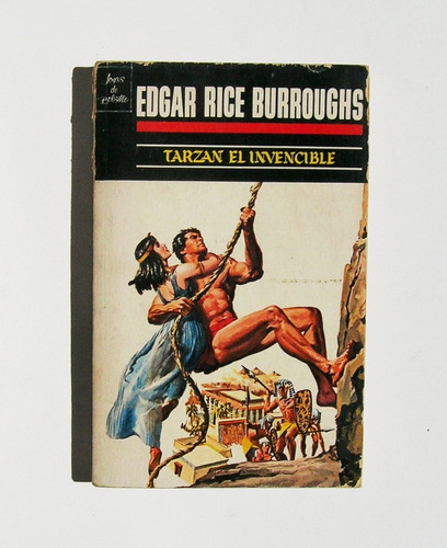 Edgar Rice Burroughs Tarzan El Invencible Libro Ed. Novaro