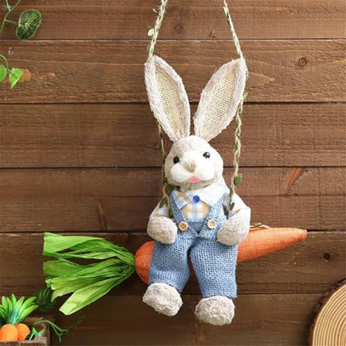 Figura De Conejo De Paja De Pascua, Conejo De Paja En Colump