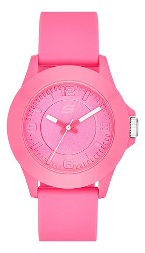 Reloj Skechers Rosencrans Sr6022 Para Mujer, Color Rosa Bril