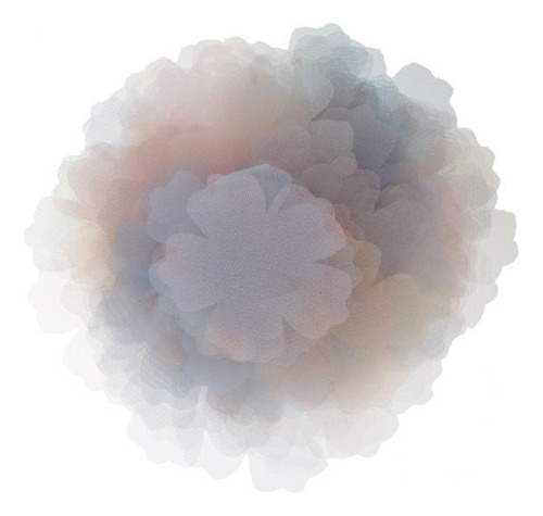 2 X 100pcs Diy Tulle Flowers Ribbon Flowers Bows