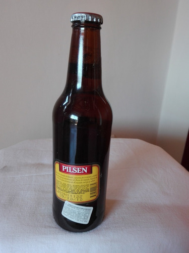 Antigua Botella De Cerveza Pilsen Cerv. Especial Uruguaya (Usado)