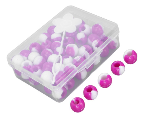 Braid Dreadlock Beads 74 Peças De Cabelo Redondo, Faça Você