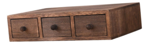 Gabinete De Mesa De Mesa Organizador De Joyería 3 Cajón