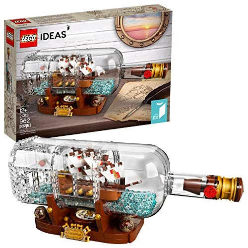  Ideas 21313 Ship In A Bottle Set De 962 Piezas
