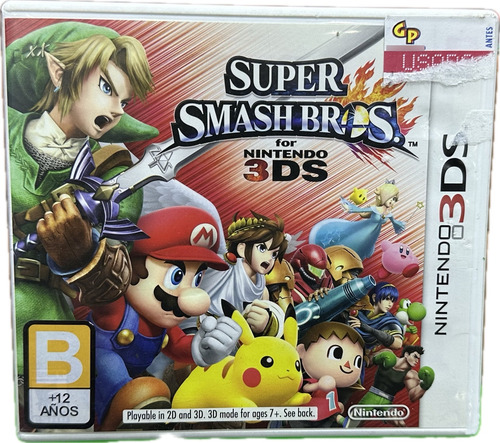 Super Smash Bros 3ds Completo *play Again* (Reacondicionado)