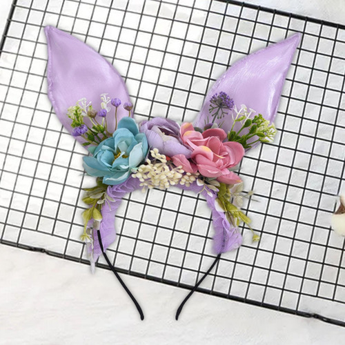 Diadema Con Orejas De Conejo, Tocado Para Fiesta,