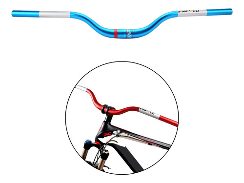 720mm Bicicleta De Montaña Manillar Ancho Barra Azul