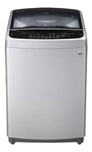 Lavadora automática LG Blanca WT17 inverter plateada 17kg 120 V