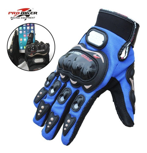 Imagen 5 de 9 de Guantes Universales Para Moto Calidad Profesional Everest.uy