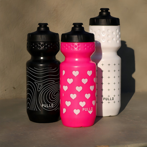 Garrafa Pullo My Heart Rosa 600ml