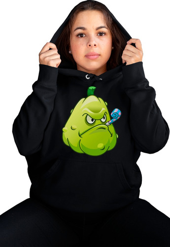 Sudadera 2xl Cleen Chayote Plantas Zombies Apisonaflor