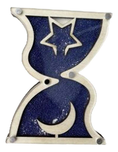 Tablero Ocupado Para Niños, Reloj De Arena, Azul Oscuro