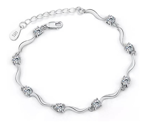 Brazalete De Amatista Plata De Ley 925 