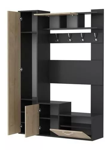 Recibidor Placard Perchero Zapatero Mueble Fabrica Rec-501 - $ 106.278,72