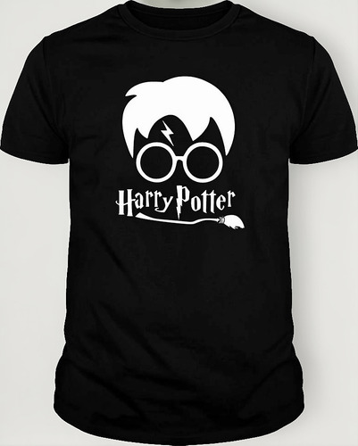 Playera Película Hp Reliquias Clásico Cab/dam/inf Algodón