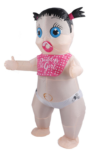Inflatable Baby Costume Boo Boo Girl Blow Up Adult For
