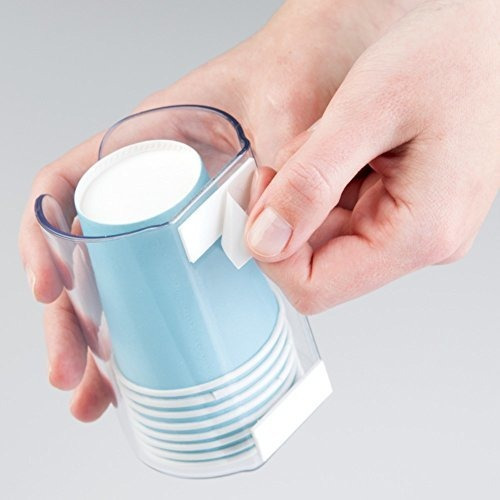 Interdesign Affixx Dispensador De Vasos De Papel Desechables