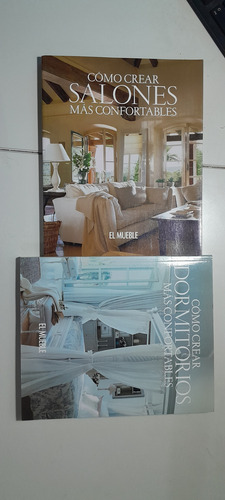Como Crear Salones/ Dormitorios Mas Confortables.(2 Libros)