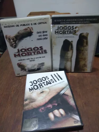 DVD JOGOS MORTAIS 3 - QUE OS JOGOS RECOMECEM / TERROR