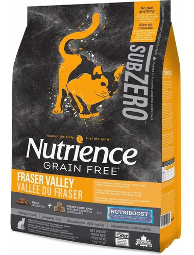 Nutrience Subzero Cat Fraser Valley 5 Kg L&h