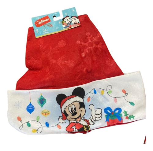 Gorro Navideño Mickey Mouse - Adultos
