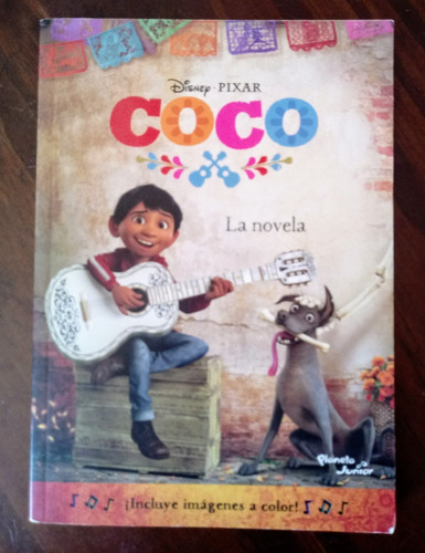Libro Novela De La Pelicula Coco De Pixar Disney (Usado)