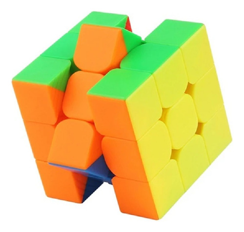 Cubo Moyu Meilong 3 X 3 Stickerless Multicolor ELG Mf8841