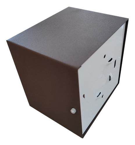 Spot Par 20 Plafon Sobrepor Direcionável Par20 Estrutura Marrom Textura 127/220v