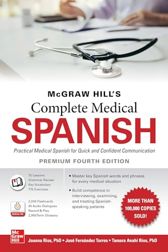Espanhol Médico Completo De Mcgraw Hill, Quarta Edição Premium