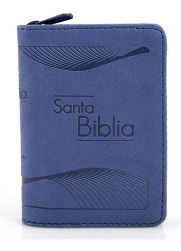 Biblia Rvr60 Mini Bolsillo Flex Azul