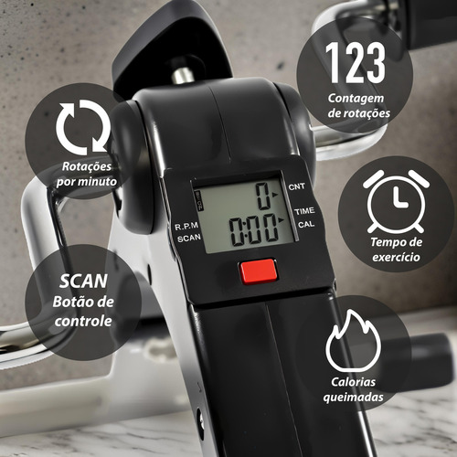 Mini monitor portátil de cicloergómetro para bicicleta Physical Therapy Pro