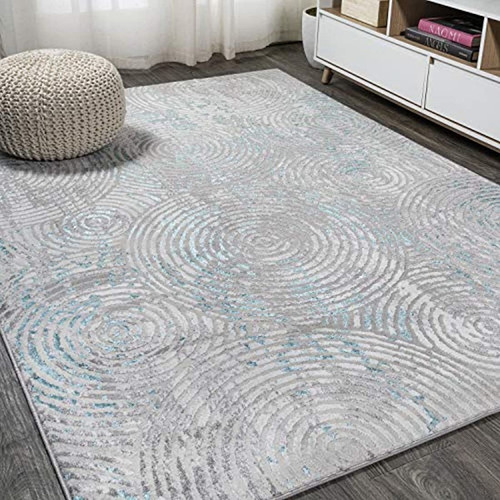 Alfombra De Área, Contemporánea, Informal, De 2.43x3.04mts