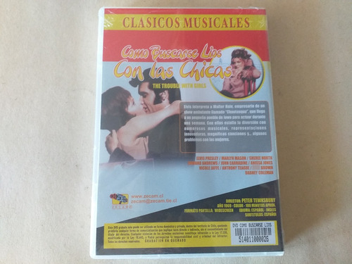 Dvd Pelicula Elvis Presley / Como Buscarse Lios Con Chicas