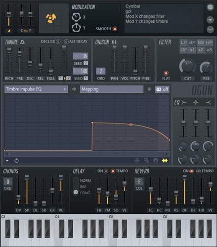 Imagen 2 de 7 de Image Line Ogun Plugin Original Para Fl Studio