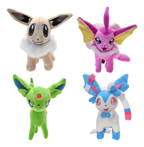 19 Estilos De Peluche Pokémon Eevee Vaporeon Leafeon