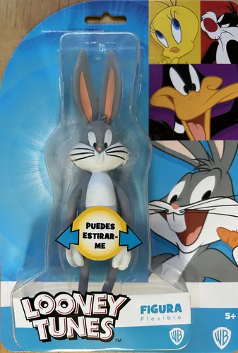 Juguete Flexible Flexor Looney Tunes Bugs Bunny Conejo MercadoLibre