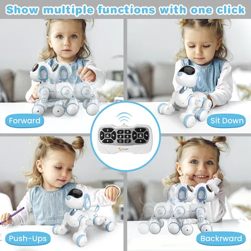 Fuuy Robot Dog, Robot De Perro A Control Remoto Para Ninos C