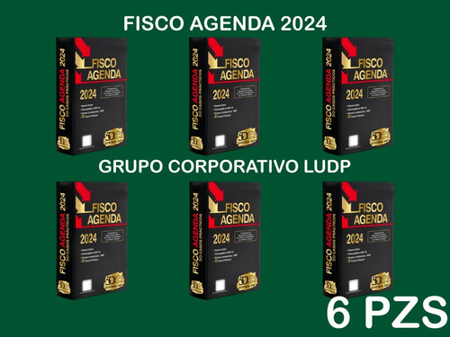 Fisco Agenda 2024 (pq 6pz) - El Mas Vendido 