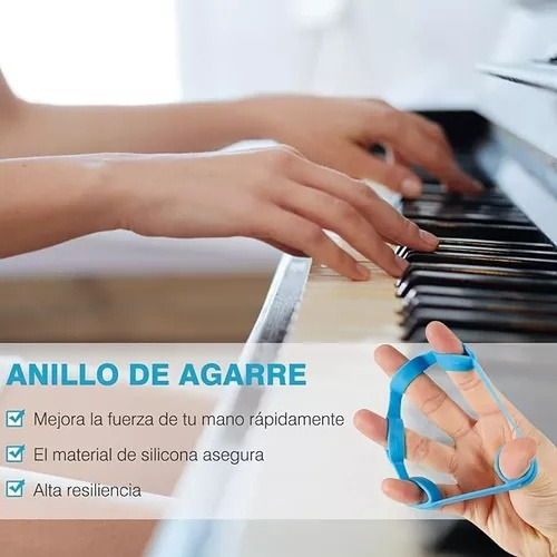 Ejercitador Dedo Camilla Bolas Mano Fortalecedor 9piezas