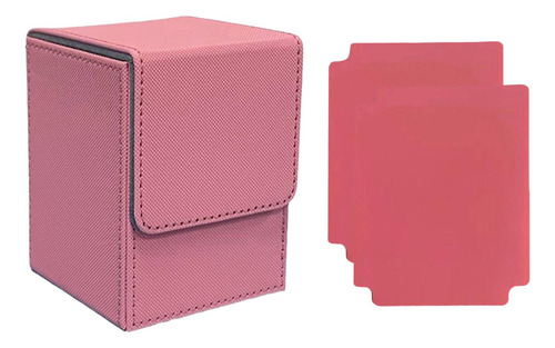 Caja De Baraja De Cartas,contenedor De Tarjetas,tarjeta Rosa