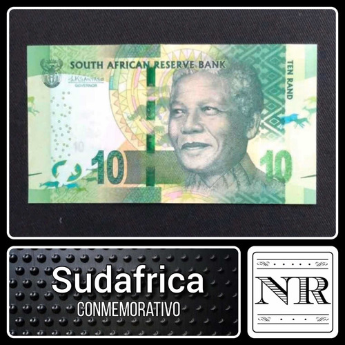 Imagen 1 de 4 de Sudafrica - 10 Rand - Año 2018 - P # Nd - Mandela - Unc