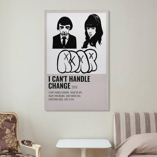 Vaiza I Can't Handle Change - R.o.a.r Canvas Poster Wall