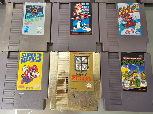 Coleccion De Juegos Para Nintendo Nes Leer Descripcion (Usado)