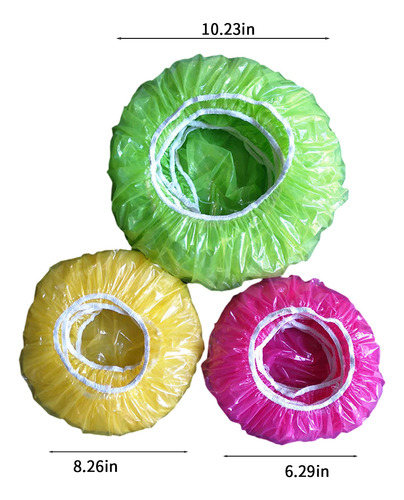 Cubiertas Elásticas Reutilizables Para Almacenamiento De Ali