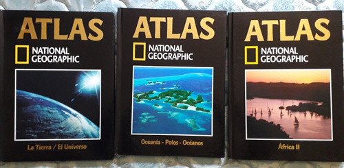 Atlas National Geographic Africa 123 La Tierra Oceania C/u