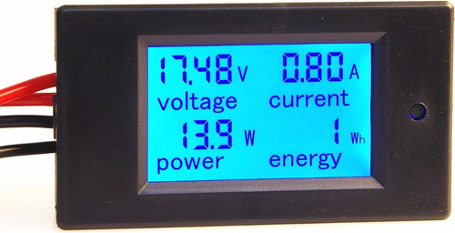 Herramienta Dc 5 Power Energy Meter Volt Amp Tester