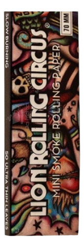 Papel Armar Rolling Lion Circus Mini Smoke 70mm