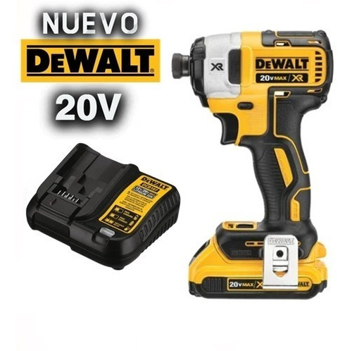 Destornillador Inalámbrico Dewalt Dcf887 20v Amarillo